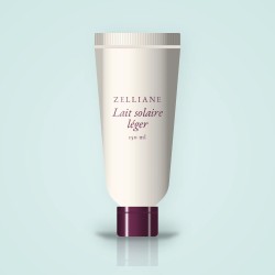 Lait solaire léger à l'huile d'amande douce SPF 30 – Zelliane, tube 150 ml