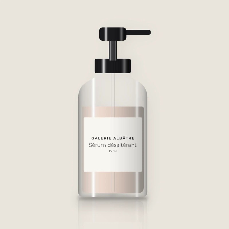 Sérum désaltérant au complexe de céramides – Galerie Albâtre, flacon-pompe 15 ml
