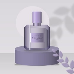 Parfum captivant à la mousse de chêne – Carnet d'Iris, photo d'ambiance