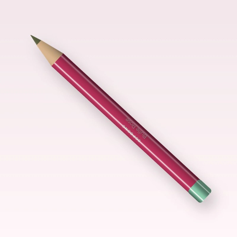 Eyeliner confort Bulle Rose – Sopoong, crayon 0,3 g, teinte Kaki