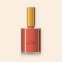 Vernis à ongles Falaise Blanche à l'huile de ricin – Terre d'Ocrelle, flacon 5 ml, teinte 10 Corail