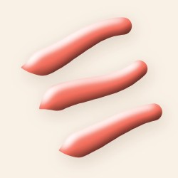 Vernis à ongles Falaise Blanche à l'huile de ricin – Terre d'Ocrelle, aperçu de la teinte 10 Corail