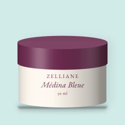 Soin anti-âge Médina Bleue à la vitamine C – Zelliane, pot 50 ml