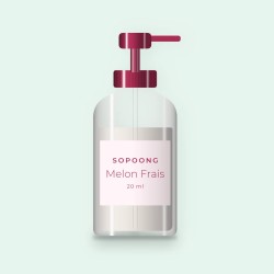 Melon Frais contour des yeux anti-fatigue – Sopoong, flacon-pompe 20 ml