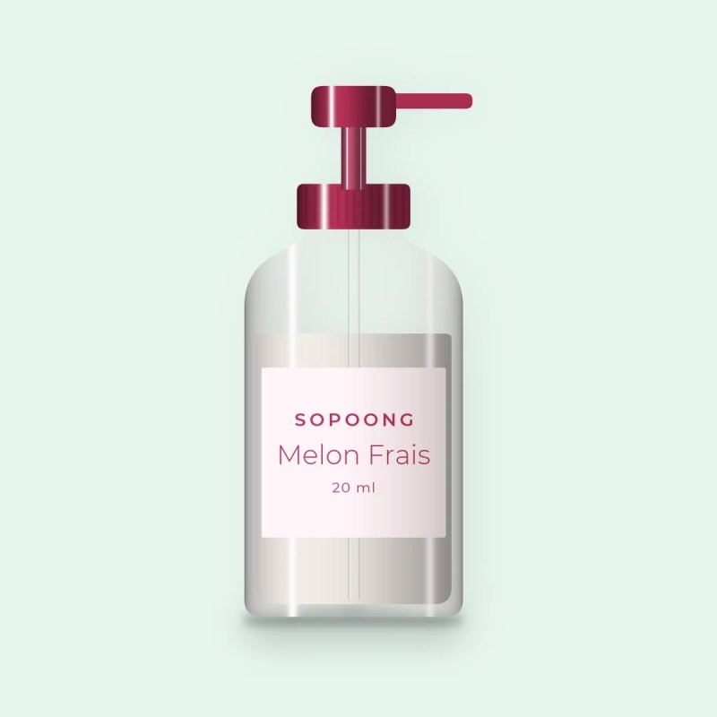 Melon Frais contour des yeux anti-fatigue – Sopoong, flacon-pompe 20 ml