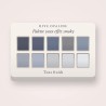 Palette yeux effet smoky à la vitamine E – Rive Opaline, 9 × 1 g, teinte Tons froids