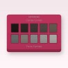 Palette yeux regard intense Cerise Givrée – Sopoong, 4 × 1,2 g, teinte Tons fumés