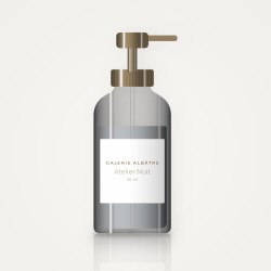 Sérum perfecteur Atelier Nuit – Galerie Albâtre, flacon-pompe 30 ml