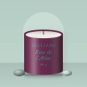 Bougie parfumée Rose de l'Atlas à la camomille romaine – Zelliane, photo d'ambiance
