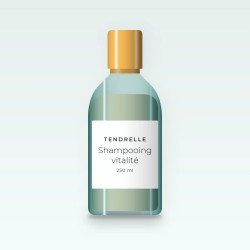 Shampooing vitalité aux extraits d'algues – Tendrelle, flacon 250 ml