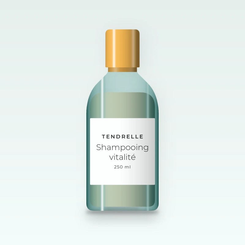 Shampooing vitalité aux extraits d'algues – Tendrelle, flacon 250 ml