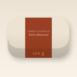 Savon adoucissant à l'huile de coco – Terre d'Ocrelle, pain 100 g