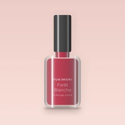Vernis à ongles Forêt Blanche express – Yukimori, flacon 12 ml, teinte 13 Rouge cerise