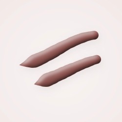 Rouge à lèvres signature au squalane – Rive Opaline, aperçu de la teinte 32 Brun rosé