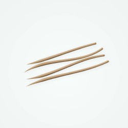 Crayon à sourcils tenue extrême à l'huile d'avocat – Sanbit, aperçu de la teinte 02 Blond doré
