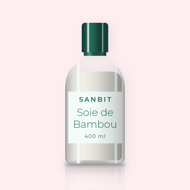 Nettoyant visage purifiant Soie de Bambou – Sanbit, flacon 400 ml