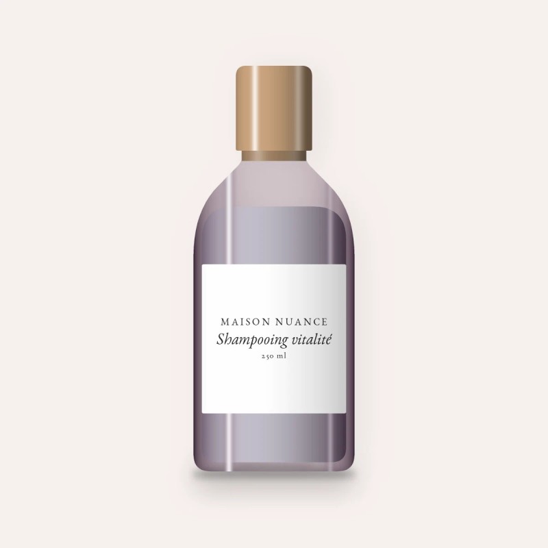 Shampooing vitalité à l'arbre à thé – Maison Nuance, flacon 250 ml