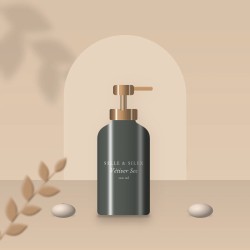 Soin visage Vétiver Sec matifiant – Selle & Silex, photo d'ambiance