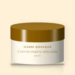 Crème mains et pieds veloutée à la niacinamide – Mardi Douceur, pot 50 ml