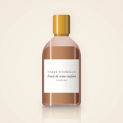 Fond de teint confort à l'aloe vera – Terre d'Ocrelle, flacon 30 ml, teinte 12 Sable doré