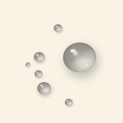 Lait corps Aube Claire à l'huile de noisette – Herbier de Lune, aperçu de la texture