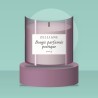 Bougie parfumée poétique au vétiver – Zelliane, photo d'ambiance