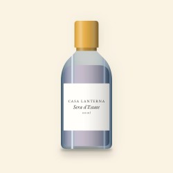 Gel douche Sera d'Estate énergisant – Casa Lanterna, flacon 100 ml