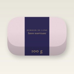 Savon nourrissant à l'argile verte – Herbier de Lune, pain 100 g