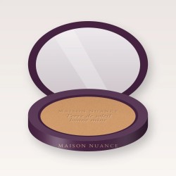 Terre de soleil bonne mine à la poudre de perle – Maison Nuance, boîtier 15 g, teinte 03 Blond doré