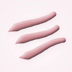 Rouge à lèvres soin Cerise Givrée – Sopoong, aperçu de la teinte 04 Rose poudré