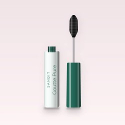 Mascara Goutte Pure effet cils séparés – Sanbit, flacon et brosse 4 ml, teinte Noir intense