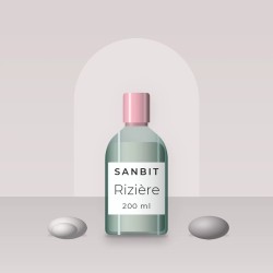 Nettoyant visage Rizière à l'huile de tournesol – Sanbit, photo d'ambiance