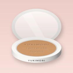 Terre de soleil sans effet poudreux au beurre de mangue – Yukimori, boîtier 10 g, teinte 03 Blond doré