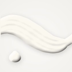 Marbre Blanc crème hydratante longue durée – Galerie Albâtre, aperçu de la texture