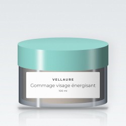 Gommage visage énergisant à la poudre de bambou – Vellaure, pot 100 ml