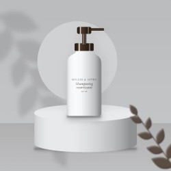 Shampooing nourrissant à la fleur d'oranger – Mélèze & Givre, photo d'ambiance