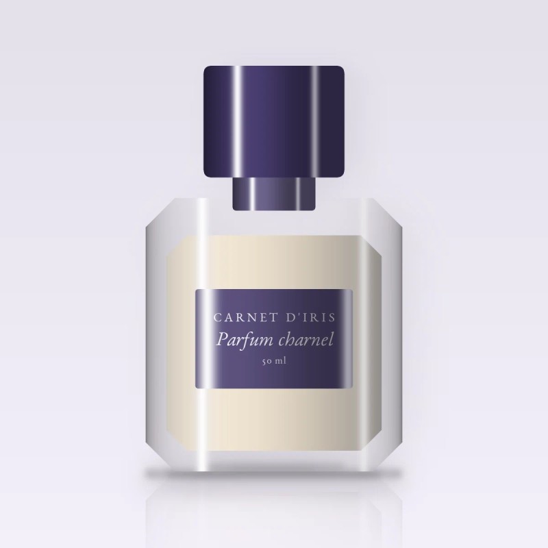 Parfum charnel au litchi pour femme – Carnet d'Iris, flacon 50 ml