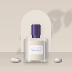 Parfum charnel au litchi pour femme – Carnet d'Iris, photo d'ambiance
