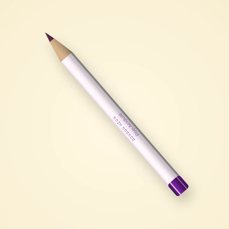 Eyeliner Pop Acidulé au bleuet – Bonbon Néon, crayon 0,3 g, teinte Prune