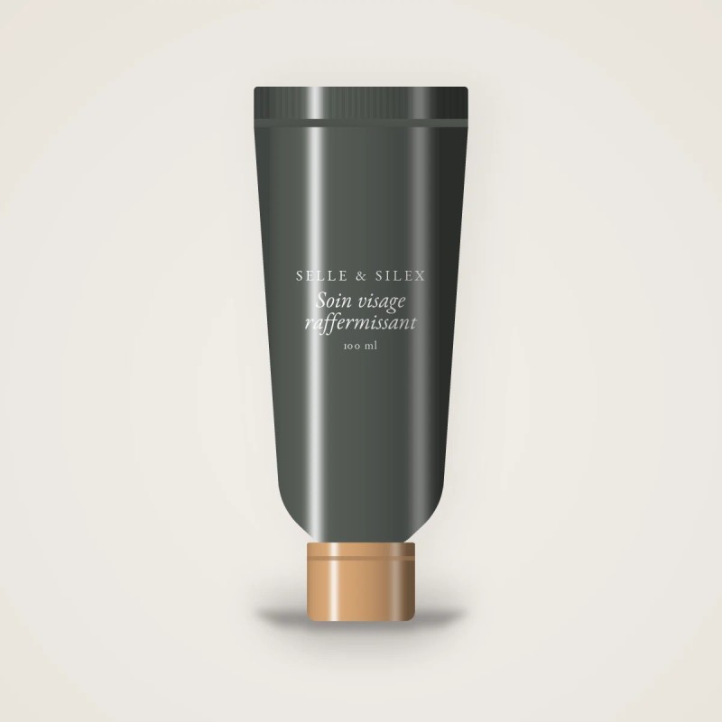 Soin visage raffermissant à la caféine pour homme – Selle & Silex, tube 100 ml