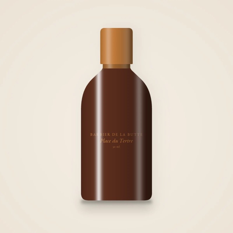 Huile à barbe Place du Tertre à la fève tonka – Barbier de la Butte, flacon 50 ml