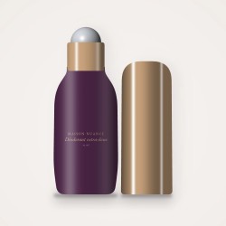Déodorant extra-doux à la mandarine pour homme – Maison Nuance, flacon roll-on 75 ml