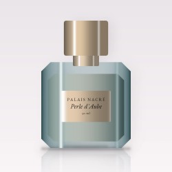 Parfum Perle d'Aube nébuleux à la fève tonka – Palais Nacré, flacon 50 ml