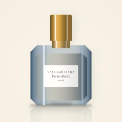 Parfum Porto Antico léger à la violette – Casa Lanterna, flacon 100 ml