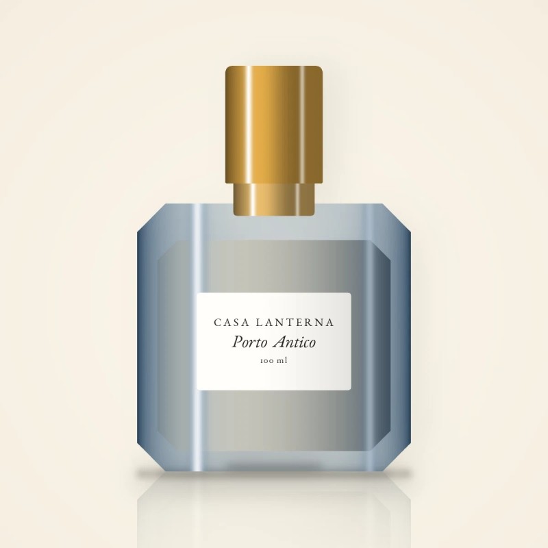 Parfum Porto Antico léger à la violette – Casa Lanterna, flacon 100 ml