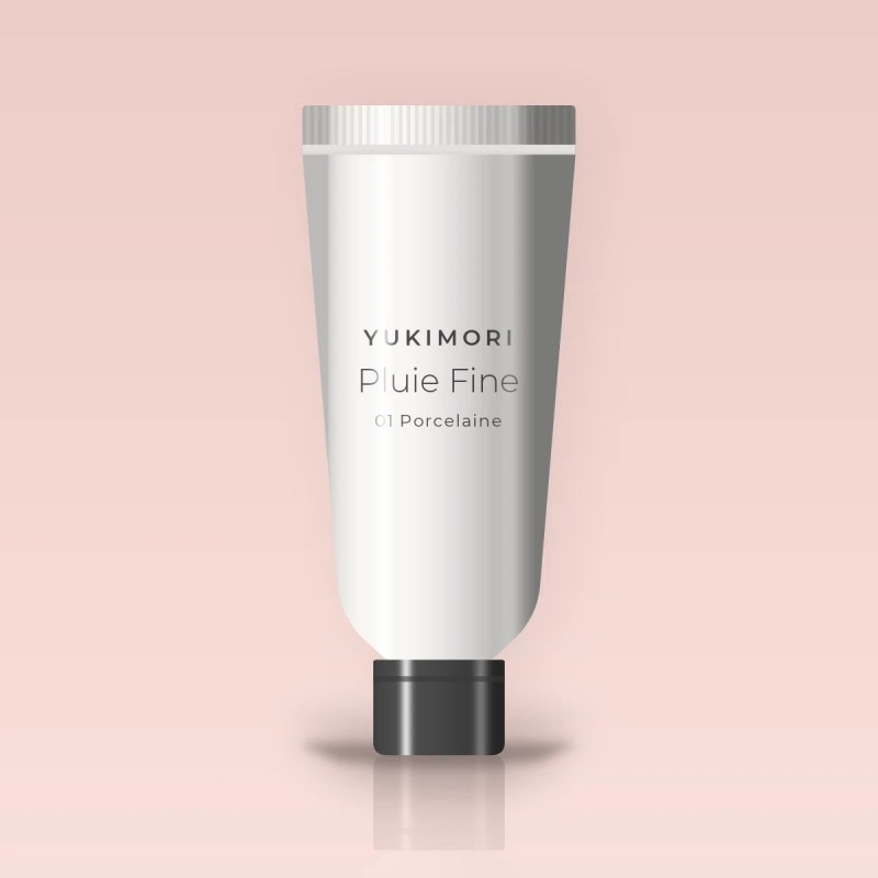 Correcteur Pluie Fine seconde peau – Yukimori, tube 6 ml, teinte 01 Porcelaine