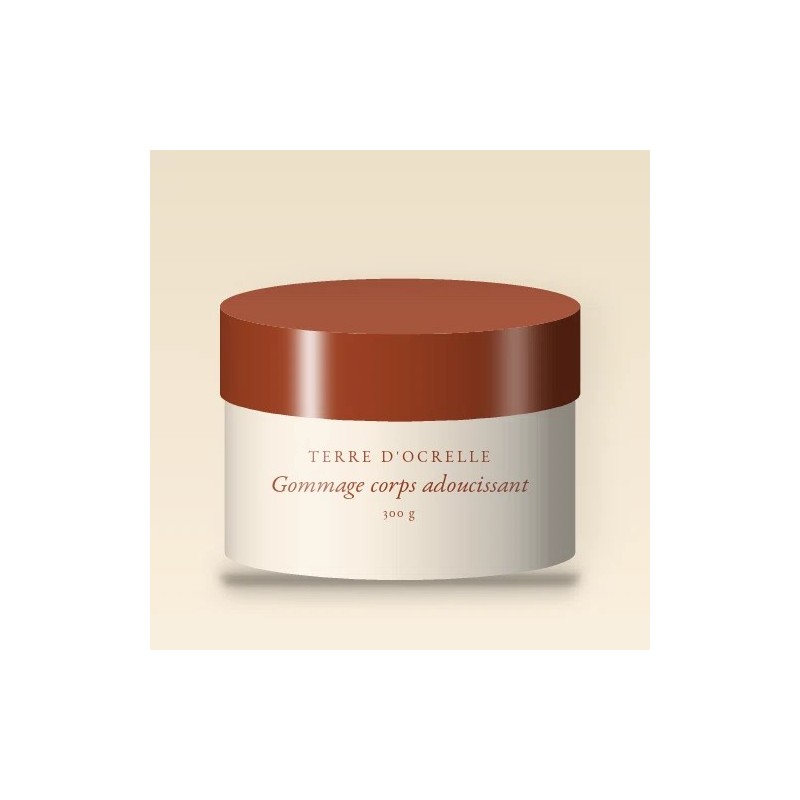 Gommage corps adoucissant au café – Terre d'Ocrelle, pot 300 g