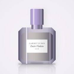 Parfum Encre Violette au néroli – Carnet d'Iris, flacon 100 ml