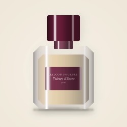 Parfum Velours d'Encre fougueux – Balcon Pourpre, flacon 30 ml