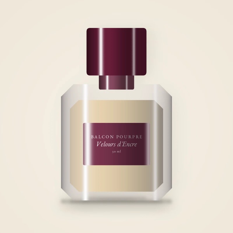 Parfum Velours d'Encre fougueux – Balcon Pourpre, flacon 30 ml